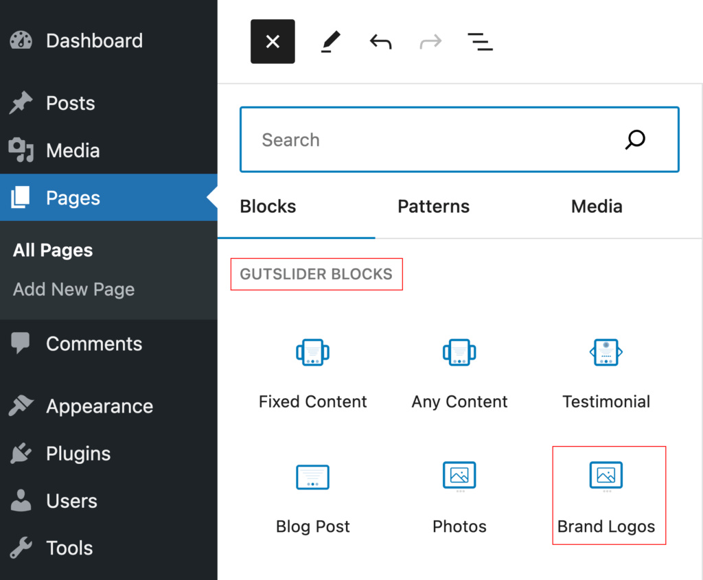 gutslider brand logos