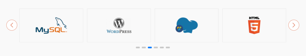 GutSlider logo carousel in gutenberg